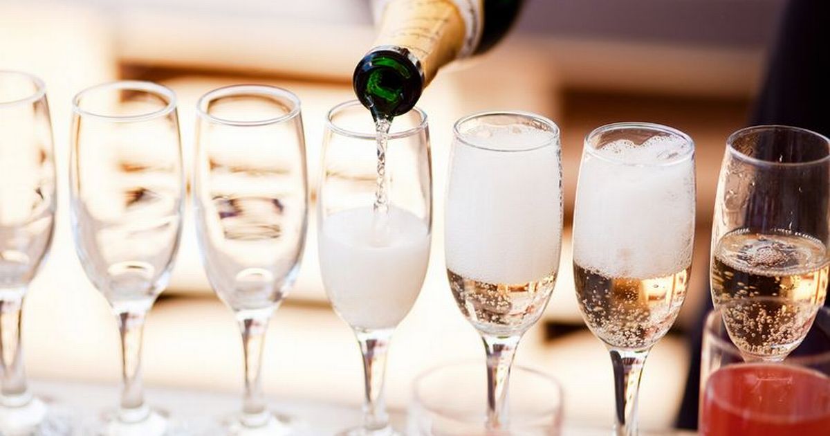 Champagne glasses 