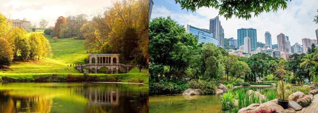 Prior Park and Hong Kong Gardens