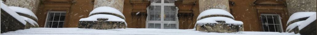 Steps in snow